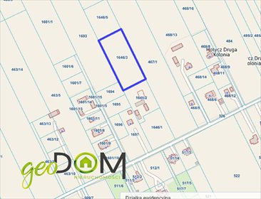 Na sprzedaż działka budowlana 850 m² w Motyczu działka Motycz