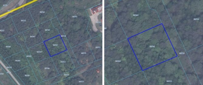 działka na sprzedaż 853m2 działka Gonty