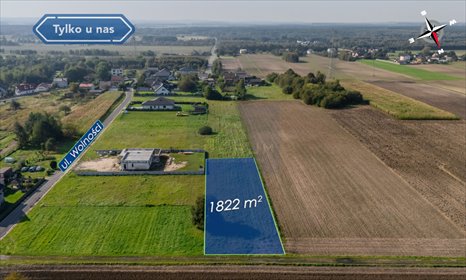 Działka budowlana na sprzedaż Rzerzęczyce, Zachodnia 1 800m2 Foto 3