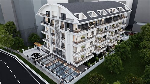 Nowoczesny 3-pokojowy apartament z widokiem na miasto mieszkanie Alanya, Kızlar Pınarı, Alanya, Antalya