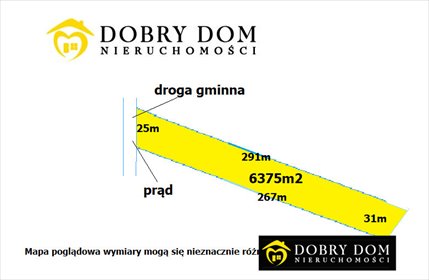 działka na sprzedaż 6375m2 działka Samułki Małe