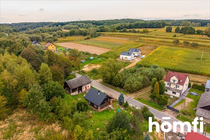 Działka 19 arów z domem i pełnym uzbrojeniem. dom Mników