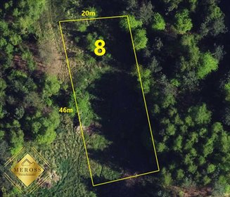 Działka 923 m² z mediami przy drodze w Gorzelnia polecam działka Gorzelnia