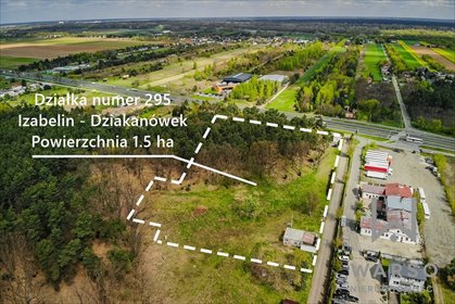Działka budowlana na sprzedaż Izabelin-Dziekanówek 15 000m2 Foto 4