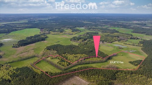 działka na sprzedaż 158700m2 działka Przeździęk Wielki