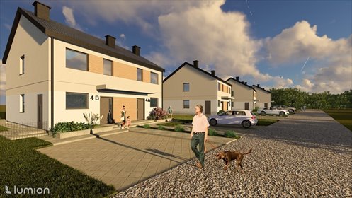 Nowoczesny dom 82,92 m² z ogrzewaniem podłogowym i tarasem dom Zaczernie