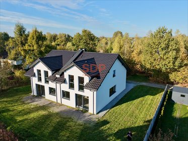 Zapraszam do obejrzenia nowoczesnego domu bliźniaczego 147 m² w Myszkowie dom Myszków, Zielona