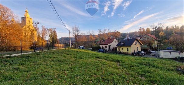 działka na sprzedaż 1313m2 działka Leszna Górna, Główna