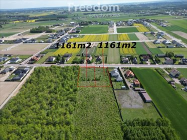 działka na sprzedaż 1161m2 działka Kleszczów