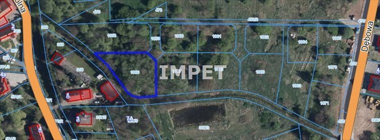 działka na sprzedaż 1357m2 działka Łagów