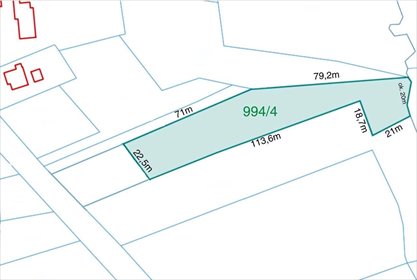 Działka budowlano-rolna 29,61 a z mediami i dostępem działka Siepraw, Długa