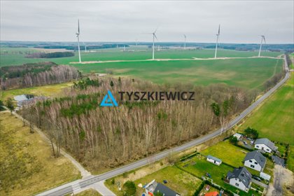 Działka 6400 m² pod zabudowę jednorodzinną, podział na 4 działki działka Głobino