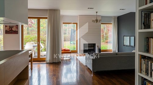 Nowoczesny dom 240 m² z lasem, garaż, 4 sypialnie, Wilanów dom Warszawa, Wilanów, Powsin, Opieńki