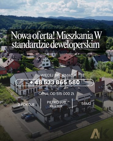 mieszkanie na sprzedaż 58m2 mieszkanie Nowy Sącz, Jasna
