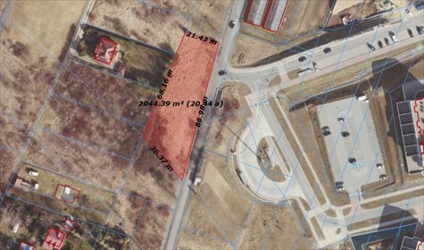 działka na sprzedaż 2058m2 działka Rzeszów, Pańska