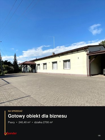 Lokal użytkowy 240 m² - Psary - Gotowy do działalności lokal użytkowy Ostrów Wielkopolski, Raszkowska