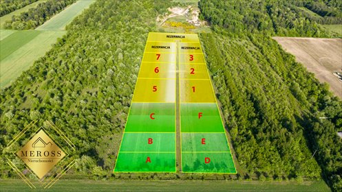 działka na sprzedaż 1060m2 działka Gorzelnia, Stara Gorzelnia