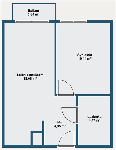 mieszkanie na sprzedaż 38m2 mieszkanie Łomianki, Wiślana