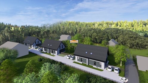 Nowoczesny dom E w Zabierzowie z dużą działką. dom Zabierzów, Śląska