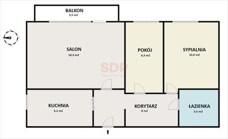 mieszkanie na sprzedaż 58m2 mieszkanie Warszawa, Targówek, Bródno, Krasnobrodzka