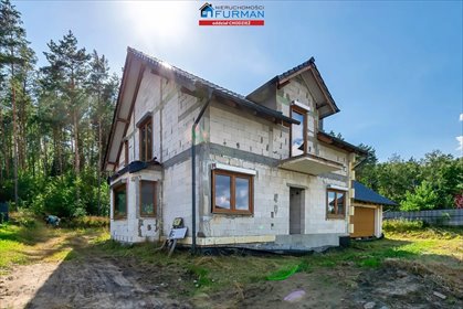 Polecam nowoczesny dom 190 m² w stanie surowym zamkniętym dom Studzieniec