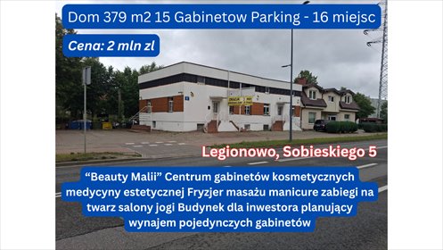 Dom na sprzedaż 400m2 dom Legionowo, Sobieskiego