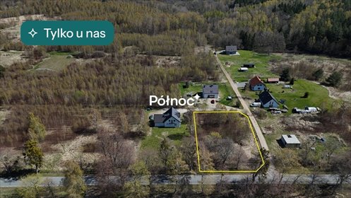 Działka 1,84 ha pod zabudowę w spokojnej okolicy działka Frombork