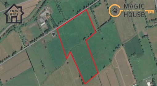 Działka rolna 5,45 ha z gruntami klasy III i IV działka Markusy
