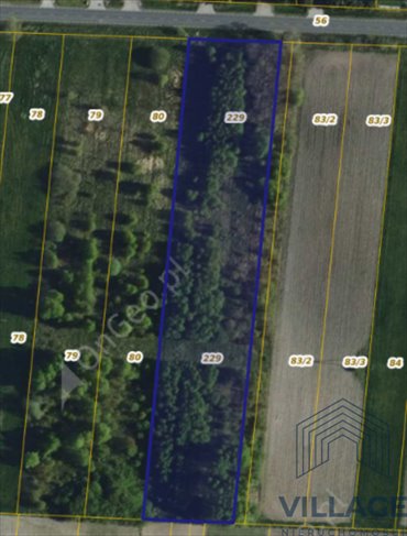 działka na sprzedaż 1092m2 działka Bukowie Dolne