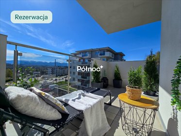 Nowoczesny 3-pokojowy apartament z dużym balkonem i widokiem na góry mieszkanie Jelenia Góra, Osiedle Rakownica