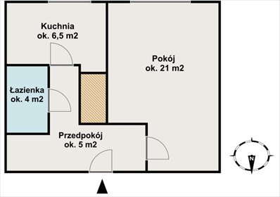 mieszkanie na sprzedaż 37m2 mieszkanie Warszawa, Mokotów Wierzbno, Antoniego Malczewskiego