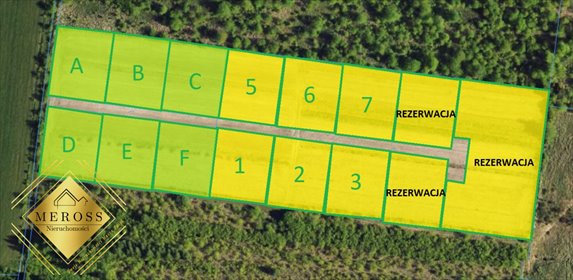 działka na sprzedaż 1060m2 działka Gorzelnia, Stara Gorzelnia