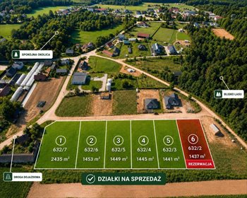 Działka 2435 m² w Drozdowie (blisko natury i Łomży) działka Drozdowo