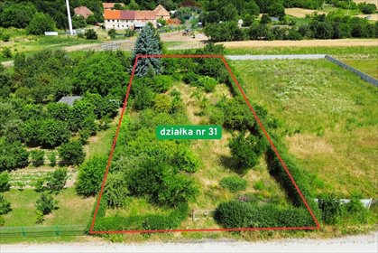 działka na sprzedaż 2045m2 działka Lubin