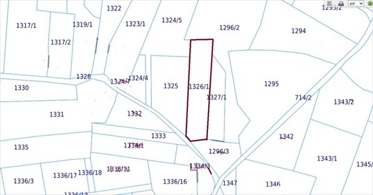 działka na sprzedaż 1453m2 działka Wola Filipowska