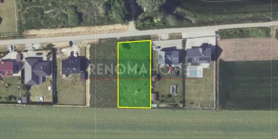 działka na sprzedaż 1271m2 działka Krotoszyce