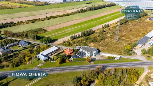 Działka z budynkiem usługowo-mieszkalnym przy DK14, 596 m² lokal użytkowy Orzechówek