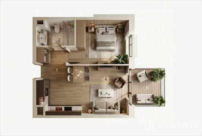 mieszkanie na sprzedaż 36m2 mieszkanie Kraków, Samuela Lindego