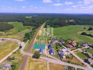 działka na sprzedaż 1077m2 działka Starogard Gdański, Kochanki