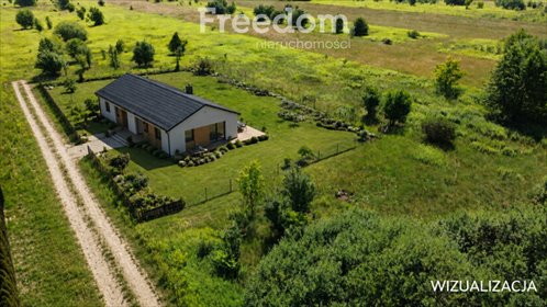Zapraszam do zakupu działki 1855 m² z warunkami zabudowy w Starych Lipinach działka Stare Lipiny, Poranek