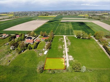działka na sprzedaż 1008m2 działka Sarbinowo, Będzinko