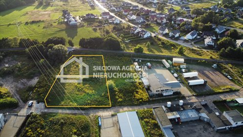 Polecam atrakcyjną działkę przemysłową 3800 m² w Redzie działka Reda