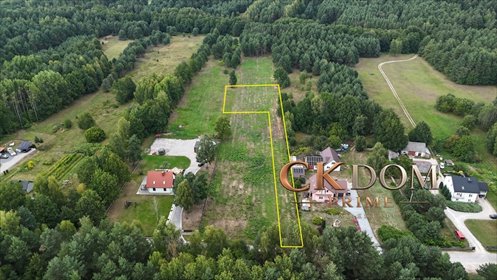 Działka 910 m² w Gałęzicach, media, blisko natury działka Gałęzice