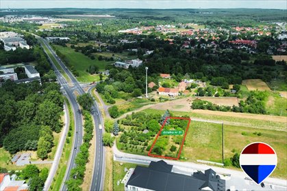 Działka usługowa 2045 m² przy skrzyżowaniu w Lubinie działka Lubin, Tulipanowa
