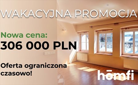 Centrum Bielska: 34 m² jasny apartament z aneksem kuchennym mieszkanie Bielsko-Biała, Śródmieście, Norberta Barlickiego