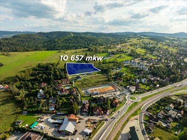 Działka inwestycyjna 10 657 m² w Rabka-Zdrój z mediami działka Rabka-Zdrój, Zakopiańska