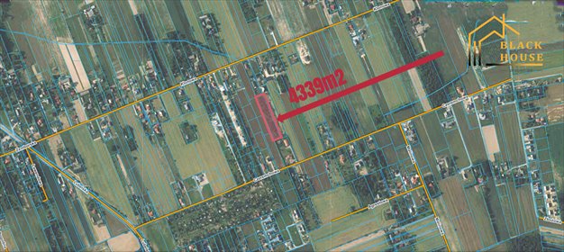Do sprzedania działka 4339 m² pod zabudowę jednorodzinną działka Jakubowice Konińskie-Kolonia, Klonowa