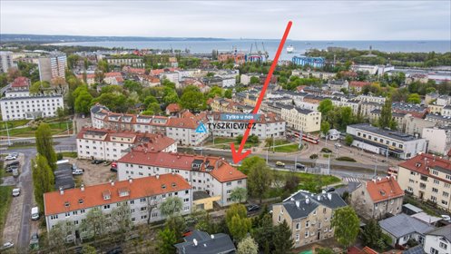 Przestronna kawalerka z dużym potencjałem i niskimi kosztami mieszkanie Gdańsk, Nowy Port, Marynarki Polskiej