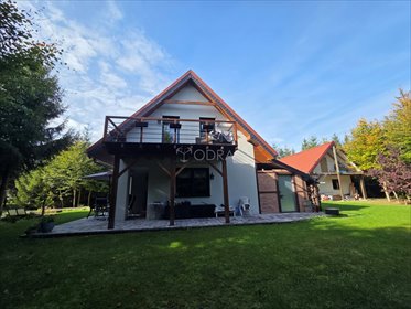 Dom wolnostojący z budynkiem gospodarczym 147 m2 - piękna okolica dom Jelcz-Laskowice