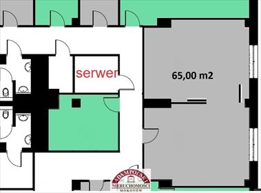 Polecam nowoczesny lokal biurowy 65 m² na Mokotowie lokal użytkowy Warszawa, Mokotów